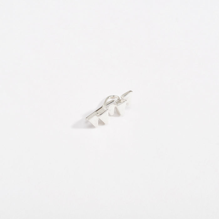 Aztec Ear Cuff (single), Silver
