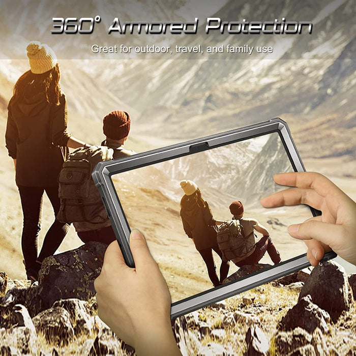 Galaxy Tab A8 10.5 Inch 2021 Tuatara Shockproof Case with Kickstand| Fintie