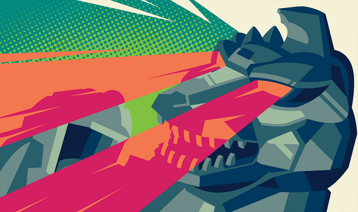 Godzilla vs. Mechagodzilla II Variant Poster