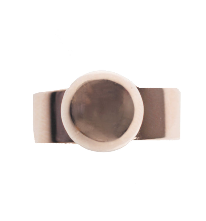 Large Sphere Ring, Rosegold