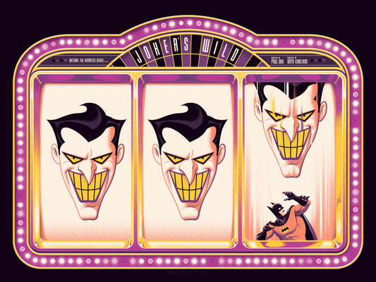 Batman: The Animated Series - Joker's Wild Variant Poster