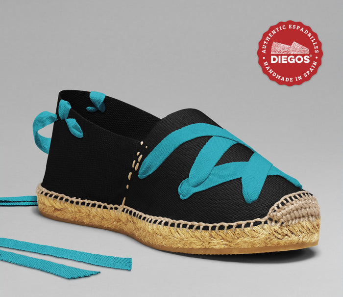 Black classic espadrilles