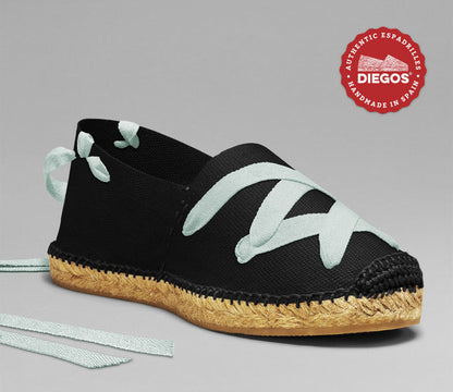 Black classic espadrilles
