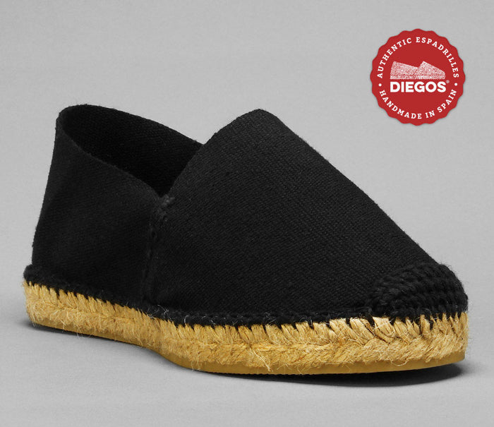 Black espadrilles