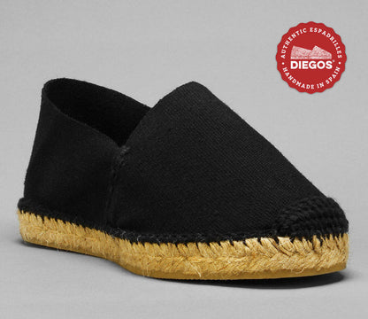 Black espadrilles