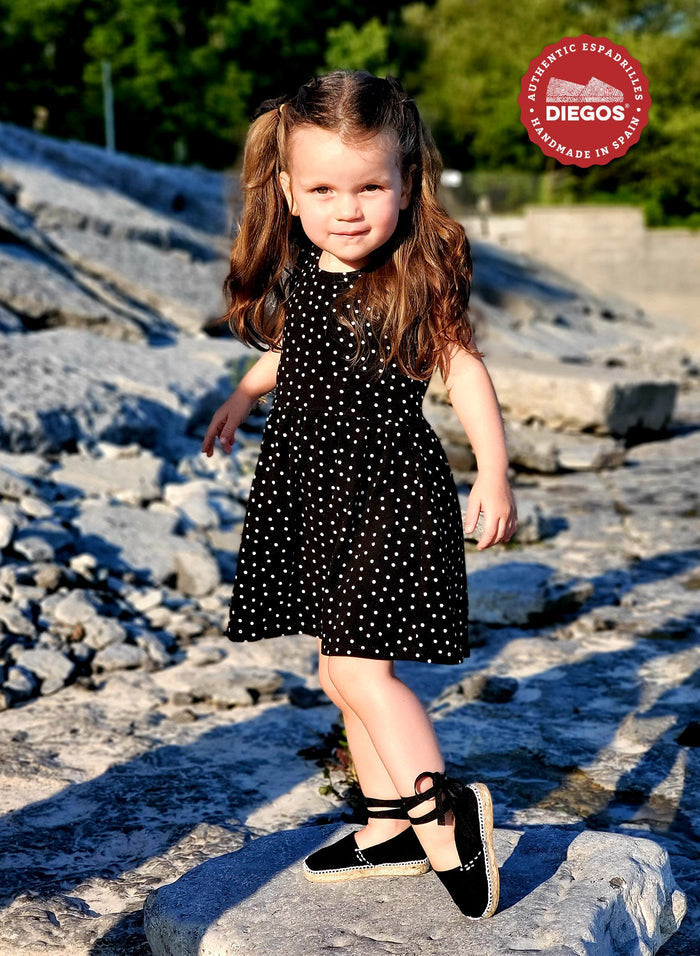 Black espadrilles