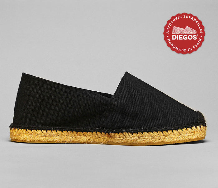 Black espadrilles