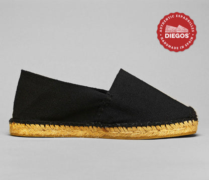 Black espadrilles
