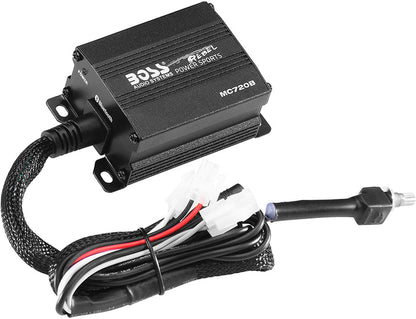 BOSS Motorcycle 4" Speaker System - Bluetooth Weatherproof - Amplifier