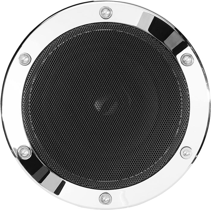BOSS Motorcycle 4" Speaker System - Bluetooth Weatherproof - Amplifier
