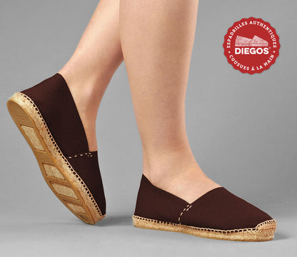 Brown espadrilles