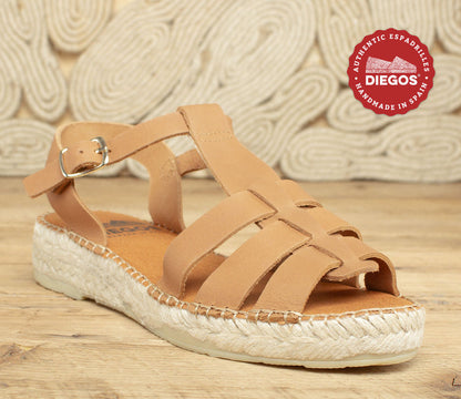 Brown Irene espadrilles