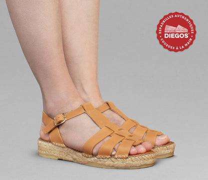Brown Irene espadrilles