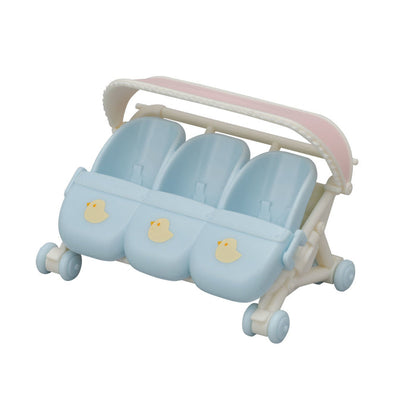 Calico Critters Triplets Stroller Accessories Set