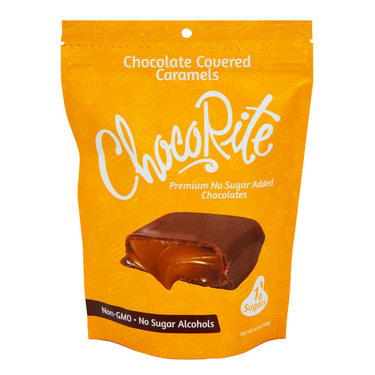 Chocorite Chocolate Covered Caramel Candy Bags - 6 Count
