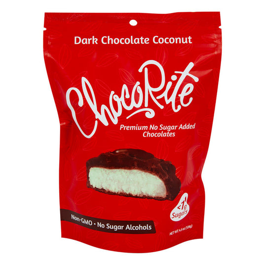 Chocorite Dark Chocolate Coconut Candy Bars - 6 Count