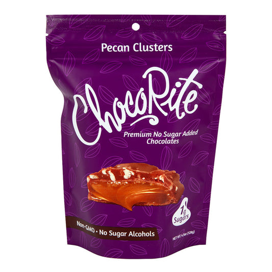 Chocorite Milk Chocolate Pecan Cluster Candy Bags - 6 Count