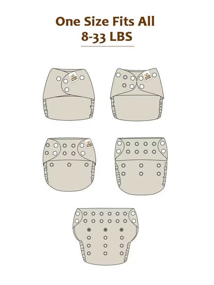 Clearance Pocket Diaper 2.0 -PD50942U-S(Suede Cloth)