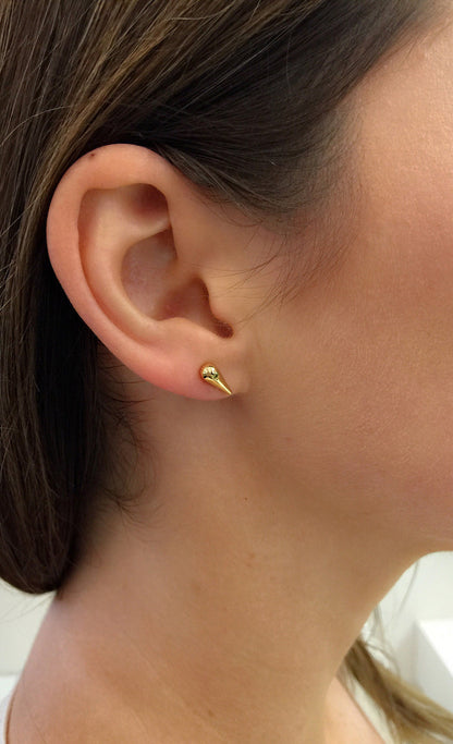 Collision Mis-matched Studs w/ Diamonds