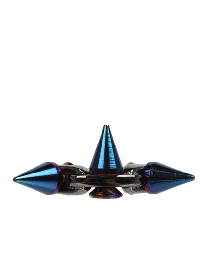 Cosmic Warrior Spike Ring, Hematite