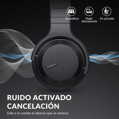 Cowin E7 Ace Active Noise Cancelling Wireless Headphones Headphone Cowinaudio