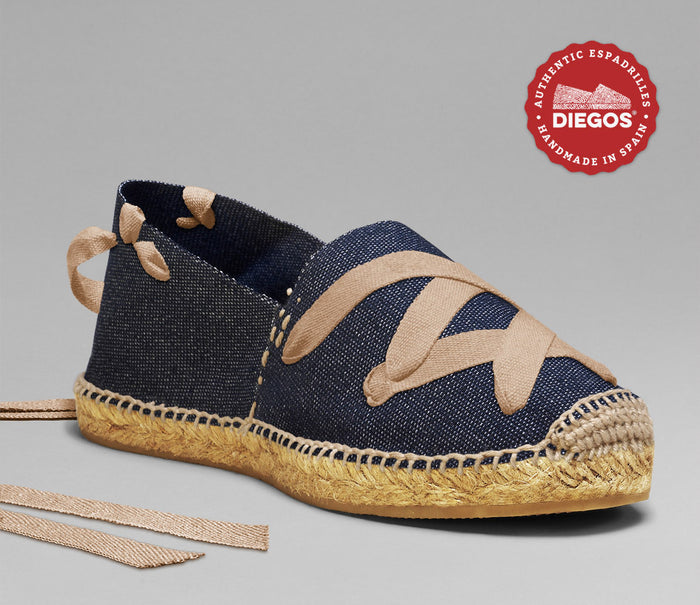 Denim classic espadrilles