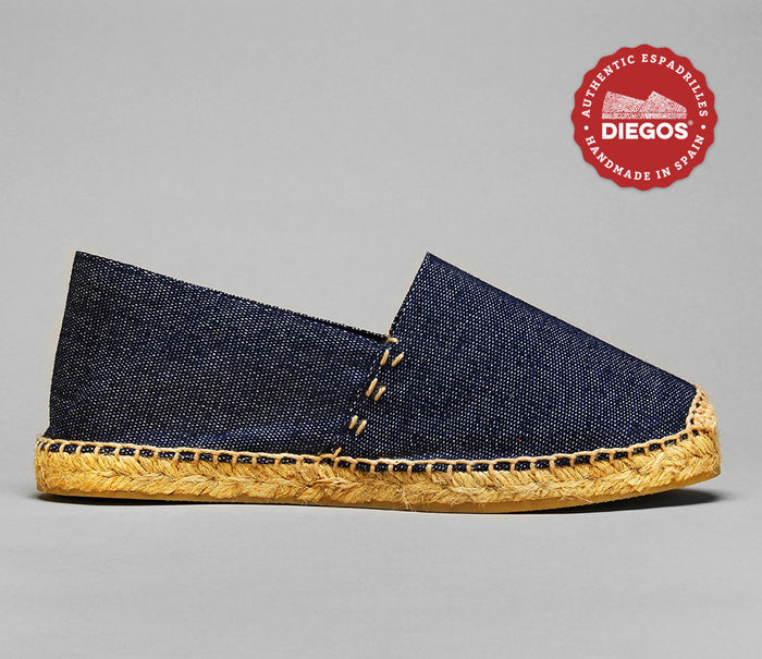 Denim espadrilles