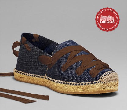 Denim pamplona espadrilles