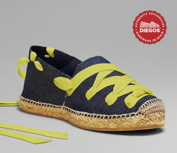 Denim pamplona espadrilles