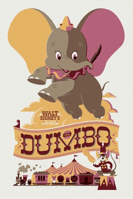 Dumbo  Tom Whalen poster