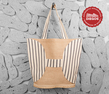 Espadrille sole bag
