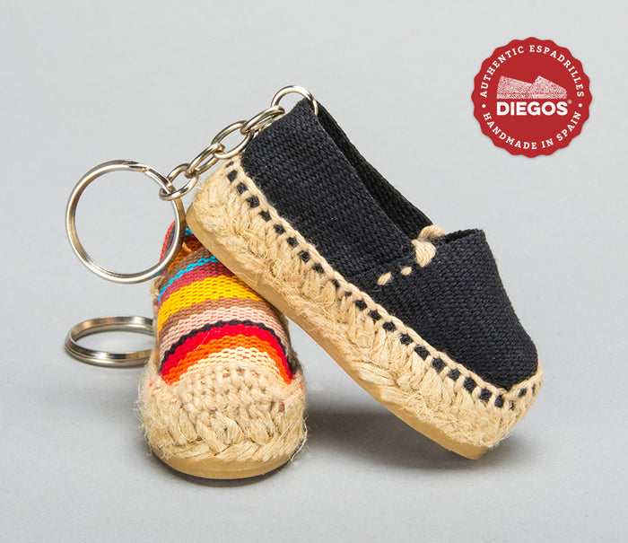 Espadrilles keychains
