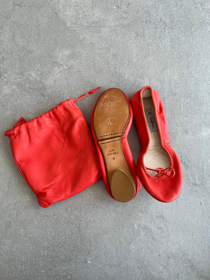 Foldable Travel Ballet, Orange