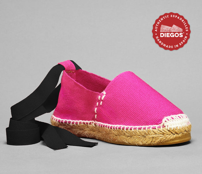 Fuchsia espadrilles