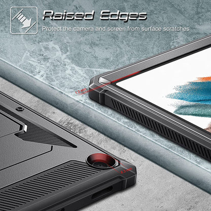 Galaxy Tab A8 10.5 Inch 2021 Tuatara Shockproof Case with Kickstand| Fintie
