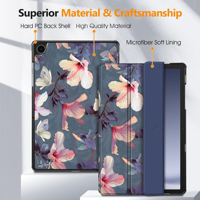 fintie case galaxy tab a9+ with microfiber lining