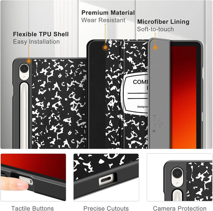 Galaxy Tab S10 Lite 2025/ Tab S10 FE 10.9" 2025/ Galaxy Tab S9 FE 10.9"/Tab S9 11" Slim Case with Soft TPU Back Cover | Fintie