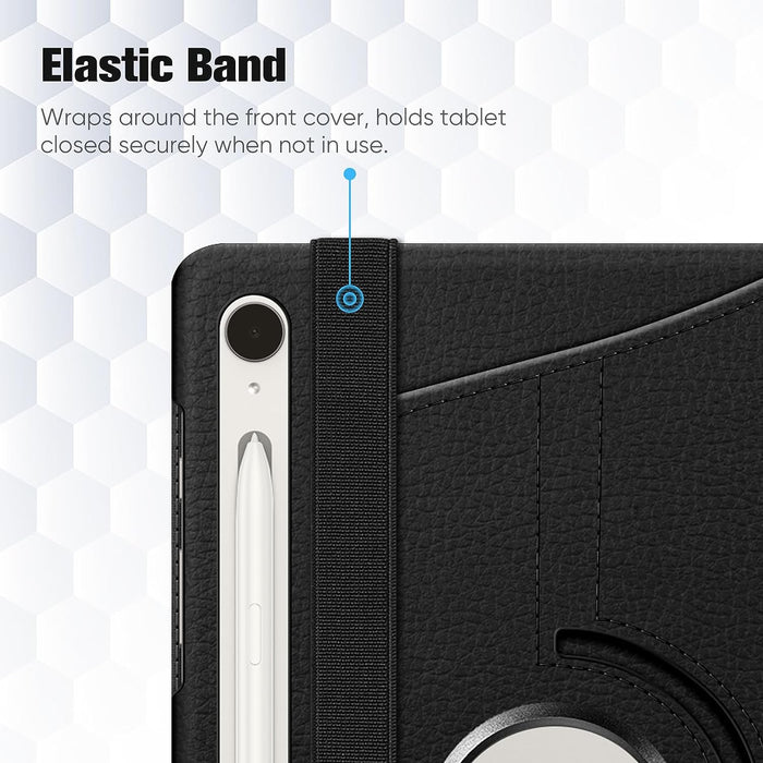 Galaxy Tab S10 Lite 2025/ Tab S10 FE 5G (2025)/Tab S9 FE 5G 10.9"/ Tab S9 11" 360-Degree Rotating Case | Fintie