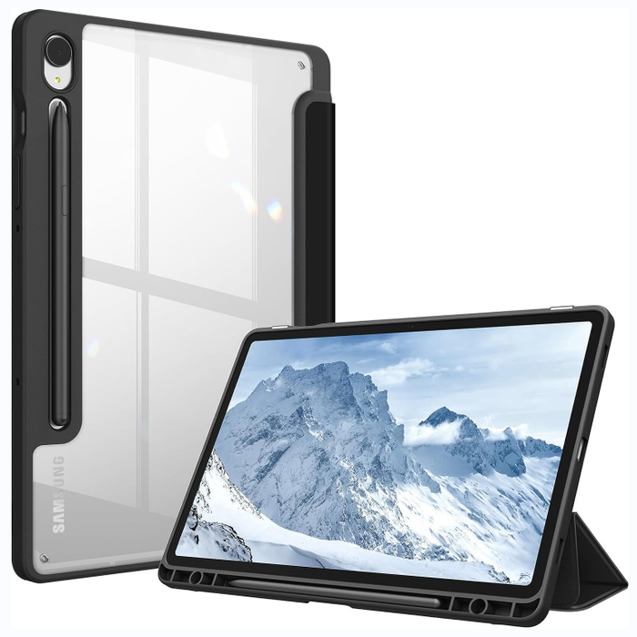 Galaxy Tab S10 Lite 2025/ Tab S10 FE/Tab S9 FE 10.9"/Tab S9 11" Hybrid Slim Case w/ Pencil Holder | Fintie
