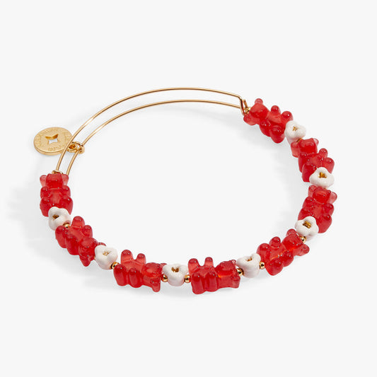 Gummy Bear Popcorn Beaded Bangle
