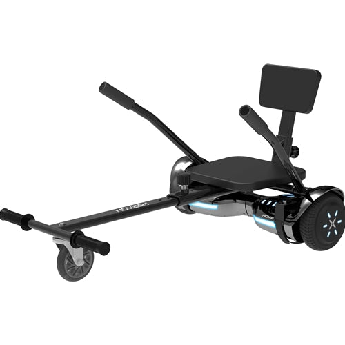 HOVER-1 SUPERSTAR+GO-KART/BUGGY COMBO HOVERBOARD GUNMETAL