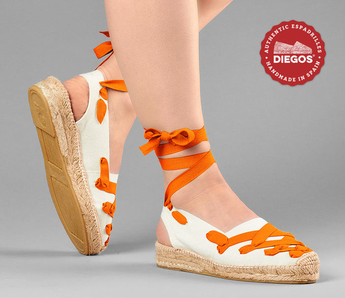 Ivory Pamplona Catalina espadrille