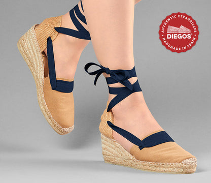 Jute Lola high wedge Basque espadrilles