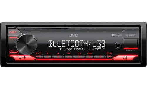 JVC KD-X280BT Bluetooth Car Stereo w/USB Port â€“ AM/FM Radio