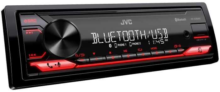 JVC KD-X280BT Bluetooth Car Stereo w/USB Port â€“ AM/FM Radio