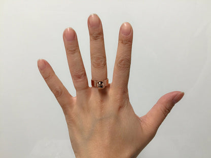 Large Sphere Ring, Gold