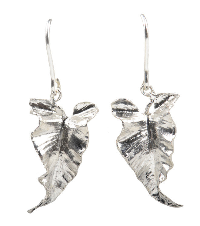 Lily Leaf Drop Earrings