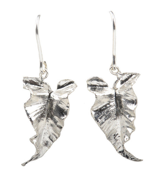 Lily Leaf Drop Earrings