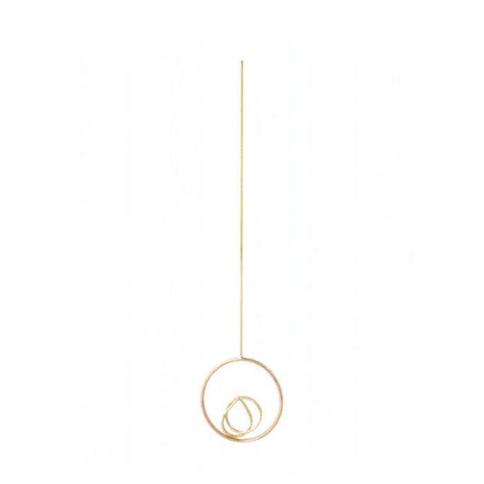 Lona Drop Earring, 9k Gold (single)