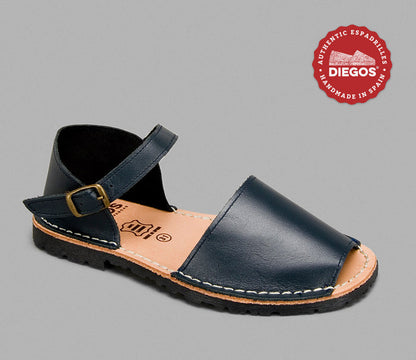 Navy blue Avarcas
